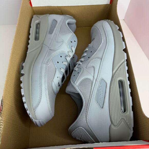 Nike Air Max 90 Wolf Grey Size 15 Men - Picture 7 of 8